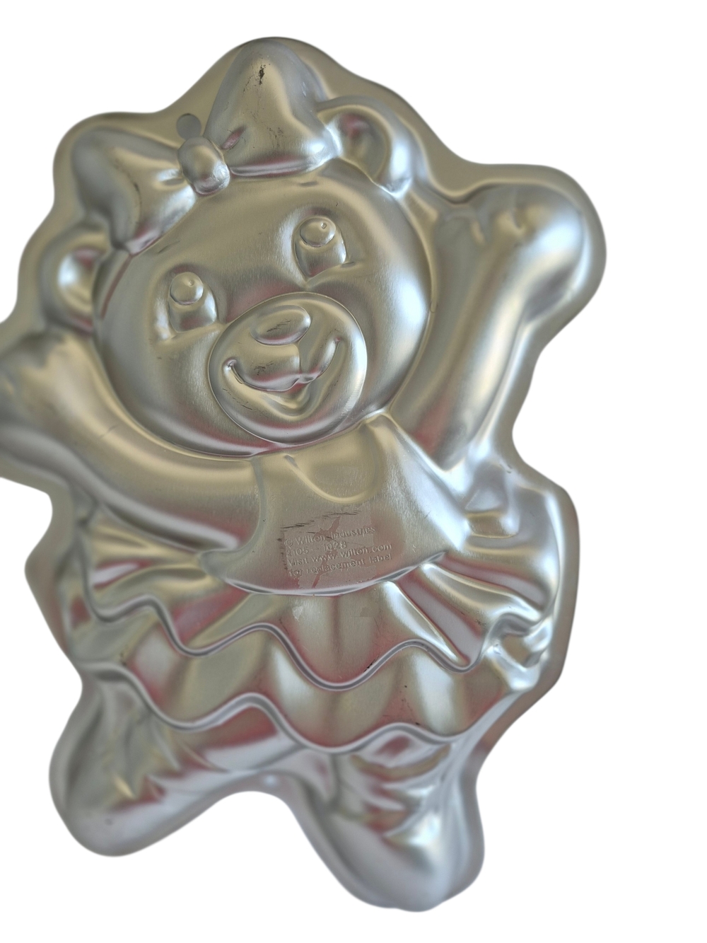 Bear Shaped Cake Pan with Pink Ballerina Design - Picture 14 of 16